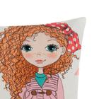 Наволочка декоративная Этель Девичьи истории»Лучшие друзья» 40×40 см, велюр - Фото 2