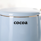 Кружка 350 мл «Напитки», с керамической крышкой и ложкой, цвета и надпись МИКС - Фото 6