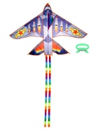 Воздушный змей Funny toys «Ракета», с леской - Фото 2