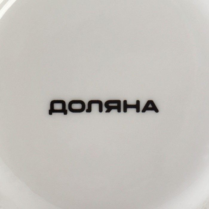 Чайник фарфоровый заварочный Доляна «Лаванда», 800 мл, цвет белый - фото 1906975891