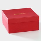 Кофейная пара Доляна «Лаванда», 2 предмета: чашка 80 мл, блюдце d=11.4 см, фарфор, белая - Фото 12