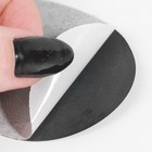 Заплатки для одежды, 7×5.5 см, термоклеевые, 2 шт., тёмно-серые - Фото 4