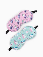 Маска для сна «Единороги», 19.5×8.5 см, резинка одинарная, рисунок МИКС - Фото 4