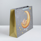 Пакет крафтовый горизонтальный «Маленькому чуду», 31 × 40 × 11.5 см - Фото 2