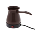 УЦЕНКА Турка электрическая Luazon LTE-601, 600 Вт, 250 мл, защита от включения без воды, коричневая - Фото 5