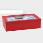 Сервиз чайный Доляна «Аззурро», 12 предметов: 6 чашек 240 мл, 6 блюдец d=15.2 см, фарфор, белый - Фото 9