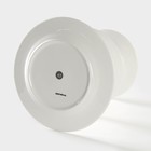 Этажёрка - фруктовница круглая Доляна «Аделин», 3 яруса, d=15/18/23 см, фарфор, цвет белый - Фото 3