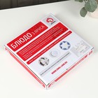 Этажёрка - фруктовница круглая Доляна «Аделин», 3 яруса, d=15/18/23 см, фарфор, цвет белый - Фото 6