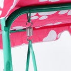 Качели садовые детские "Зверята" 85*115*120 см - Фото 2