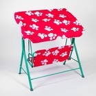 Качели садовые детские "Зверята" 85*115*120 см - Фото 5