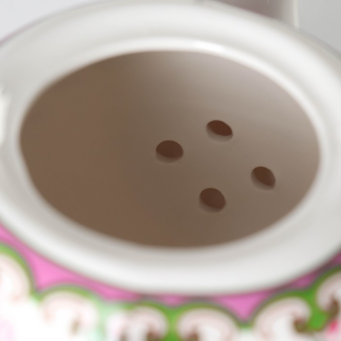 Чайник фарфоровый заварочный Доляна «Бланко», 800 мл, цвет белый - фото 1906976014