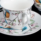 Сервиз чайный Доляна «Соловей», 12 предметов: 6 чашек 220 мл, 6 блюдец - Фото 6