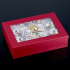 Сервиз чайный Доляна «Соловей», 12 предметов: 6 чашек 220 мл, 6 блюдец - Фото 2