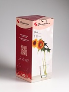 Ваза «Юлисина», d=7.5 см, 26×10 см, стекло 4147595