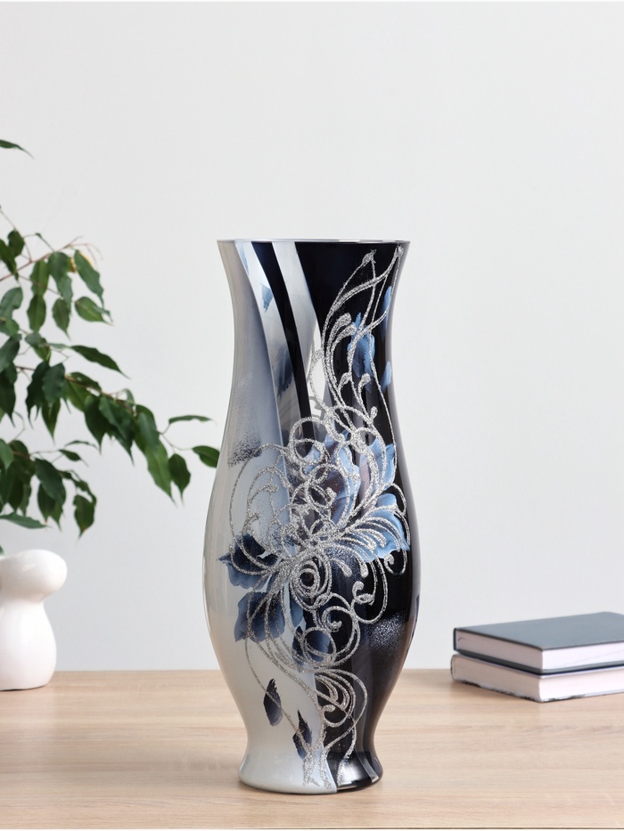 Ваза «Афина», d=13 см, 40×15 см, стекло - Фото 1