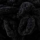 Пряжа "Puffy" 100 % микрополиэстер 9м/100г  (60 чёрный) - Фото 3