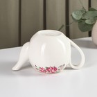 Чайник фарфоровый заварочный «Аделин», 800 мл, цвет белый - Фото 3