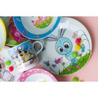 Набор детской посуды из керамики Доляна «Крош», 3 предмета: кружка 230 мл, миска 400 мл, тарелка d=18 см - Фото 14