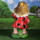 Садовая фигура "Гном с клубникой", разноцветная, 45 см - Фото 3