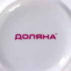 Набор детской посуды из керамики Доляна «Совушки», 3 предмета: кружка 230 мл, миска 400 мл, тарелка d=18 см, цвет белый - Фото 16