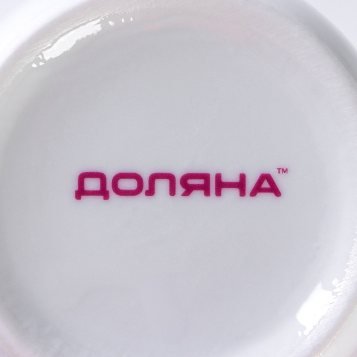 Набор детской посуды из керамики Доляна «Совушки», 3 предмета: кружка 230 мл, миска 400 мл, тарелка d=18 см, цвет белый - фото 1908434239