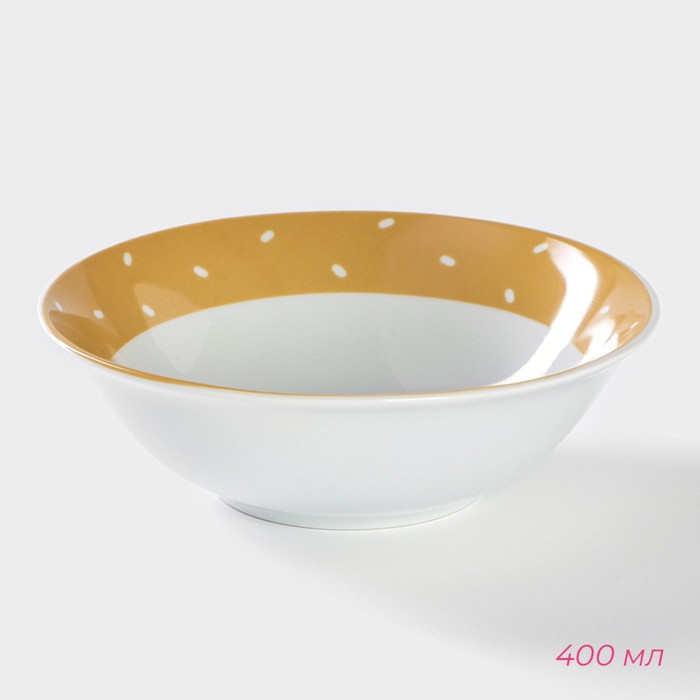 Набор детской посуды из керамики Доляна «Совёнок», 3 предмета: кружка 230 мл, миска 400 мл, тарелка d=18 см - фото 1908434268