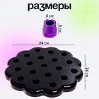 Развивающая игрушка «Пирамидка-мозаика», сортер, цвета, по методике Монтессори - Фото 4