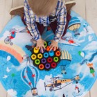 Развивающая игрушка «Пирамидка-мозаика», сортер, цвета, по методике Монтессори - фото 8439951