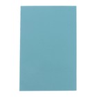 Блок с липким краем LeonВergo, 51 x 76 мм, 100 листов, 75 г/м2, пастельный, голубой - Фото 3