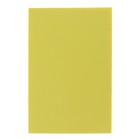 Блок с липким краем LeonВergo, 76 х 51 мм, 100 листов, 75 г/м2, неоновый, жёлтый - Фото 3