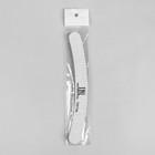 Пилка - наждак, абразивность 100/180, 18 см, цвет серый - Фото 2