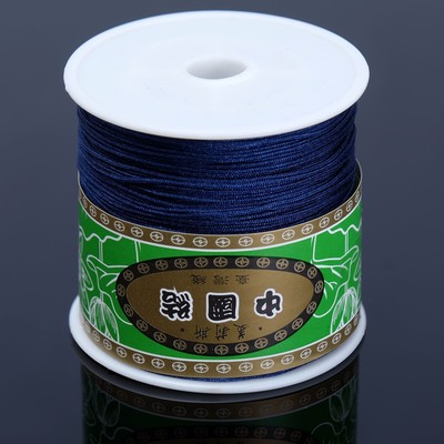 Шнур «Шамбала» длина 100 м, d=1 мм, тёмно-синий