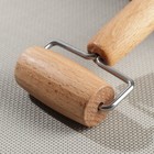 Валик для раскатки теста Доляна «Профи», 17×11×3 см - Фото 3