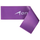 Фитнес-резинка ONLYTOP, 30,5х7,6х0,07 см, нагрузка 6 кг, цвет фиолетовый - Фото 5