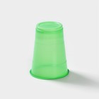 Стакан одноразовый пластиковый «Стандарт», 200 мл, цвет зелёный - Фото 5
