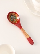 Ложка деревянная «Краснушка», салатная, 6×21, хохлома - Фото 2