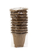Горшок для рассады, 175 мл, d=8 см, h=8 см, торф, набор 10 шт. - фото 59311137
