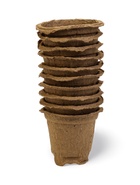 Горшок для рассады, 175 мл, d=8 см, h=8 см, торф, набор 10 шт. - фото 23516272