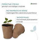 Горшок для рассады, 100 мл, d=6 см, h=6.5 см, торф, Greengo - Фото 4