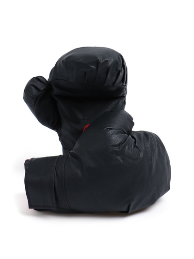 Перчатки боксёрские детские, размер 4 oz, чёрные