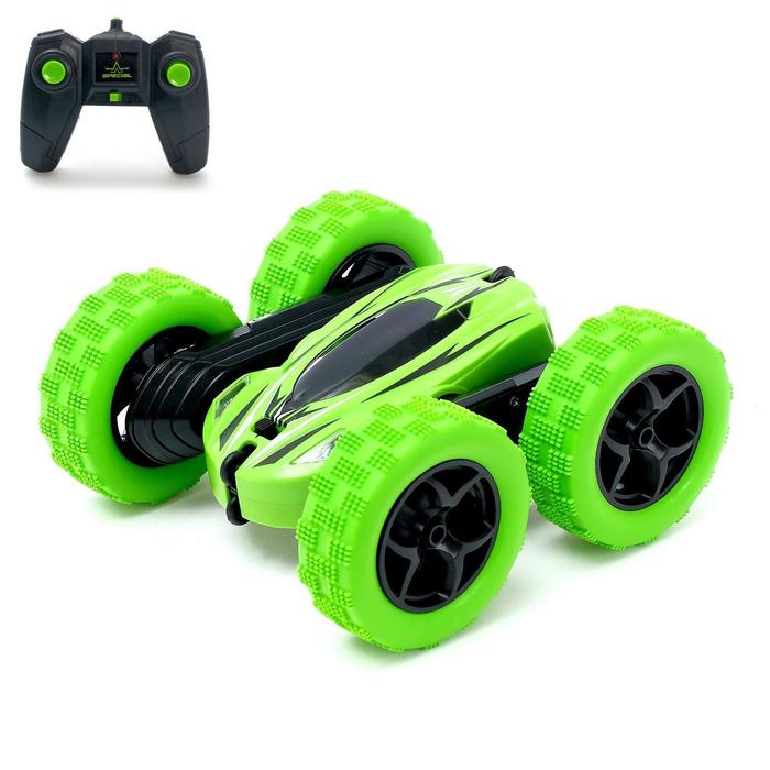 Радиоуправляемая зеленая машина Перевертыш - 5588-602-G AliExpress