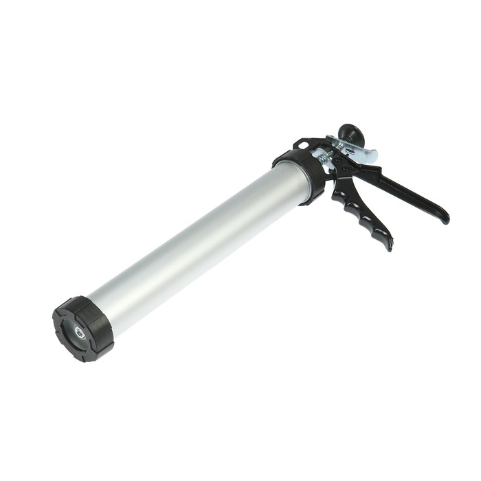 Пистолет для герметика ТУНДРА, закрытый, круглый шток, 750 мл - Фото 1