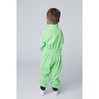 Комбинезон воротник-стойка (поддёва), зеленый, рост 74-80 см - Фото 4