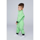 Комбинезон воротник-стойка (поддёва), зеленый, рост 80-86 см - Фото 2