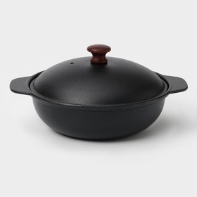 Жаровня, d=24 см, цвет чёрный