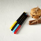 Набор маркеров для украшения десертов, 17 см, 4 шт., разноцветные - Фото 4