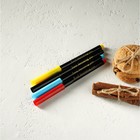 Набор маркеров для украшения десертов, 17 см, 4 шт, разноцветные - Фото 5