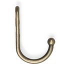 Крючок мебельный ТУНДРА TKO023, однорожковый, цвет бронза - Фото 5