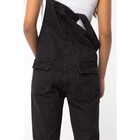 Комбинезон джинсовый, цвет чёрный, размер 44 - Фото 5