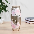 Ваза «Капучино», 1 л, d=7 см, 10×23 см, роспись на крашеном стекле - Фото 2